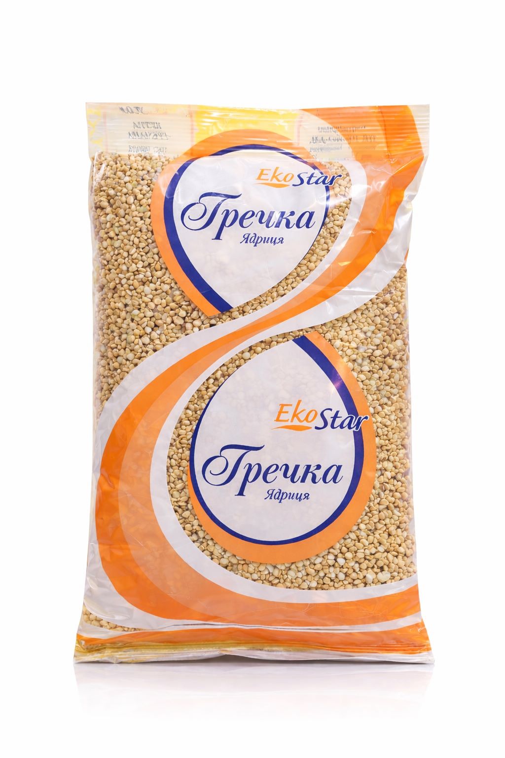 Крупа гречана несмажена EkoStar (800 г)